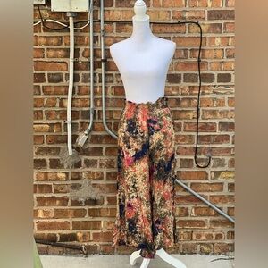 Free People Multicolor Wide Leg Pants